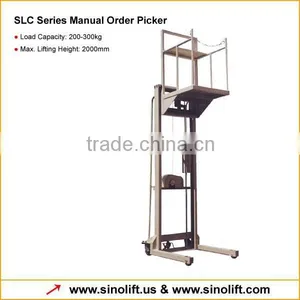 Sinolift-Manual Winch Order Picker With CE thumbnail-1