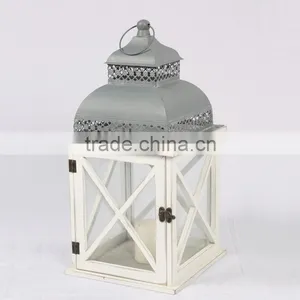 Popular New Design Wooden Lanerns for Wedding Decoration thumbnail-2