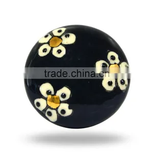 Ceramic Red Vector Square Knob thumbnail-6
