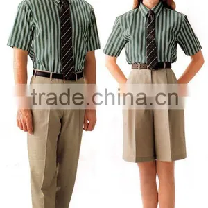 Hot Selled Poly and Cotton Tripe Mens Business Shirt thumbnail-1