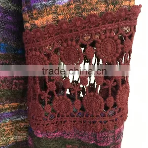Women Knitted Long Jacket thumbnail-4