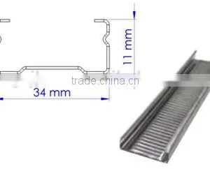 Nice Price Malaysia Standard Metal Profiles /suspension Ceiling Systems / Furring Channel 30*9 34*11 With Good Qulity thumbnail-2