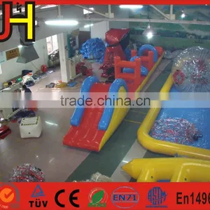 Seaworld Pool Games Floating Inflatable Water Obstacles Course For Sale thumbnail-1
