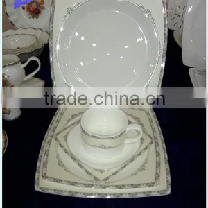 45% Bone China 86 PCS Porcelain Dinner Set thumbnail-1