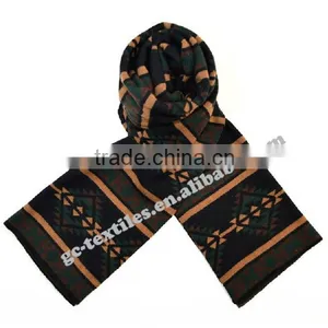Wholesale China Manufacture Supplier Cashmere Hot New Product for 2015 Fashion Uae Poncho Wool Men Women Knit Scarf thumbnail-3