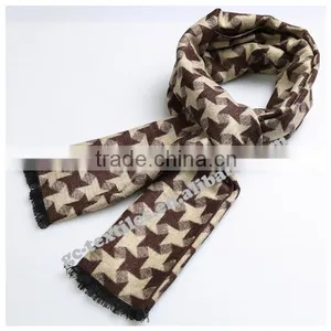 Wholesale China Manufacture Supplier Cashmere Hot New Product for 2015 Fashion Uae Poncho Wool Men Women Knit Scarf thumbnail-2