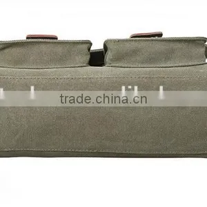 Made in China High Quality Men's Vintage Canvas Messenger Shoulder Bag Crossbody Sling School Bags Satchel thumbnail-5