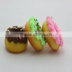 Food Artificial Fake Donut Pvc 3D Fridge Magnets Display thumbnail-1