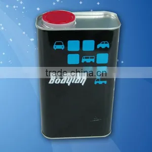 1L Paint Packing Square Tin Can thumbnail-1