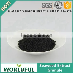 Black Granular Organic Seaweed Extract Feretilizer for Regulate Plant Fast Growing thumbnail-1