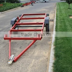 4x8 Powder Coated Folding Utility Trailer thumbnail-4