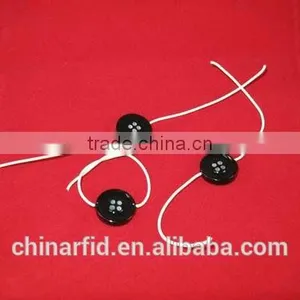 Washable UHF Programmable RFID Tag, Fabric RFID Laundry Tag thumbnail-2