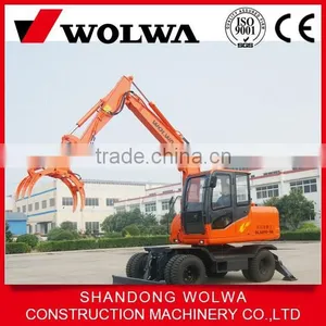 Sugar Crane Wheel Loader Mounted on Excavator for Sale thumbnail-2