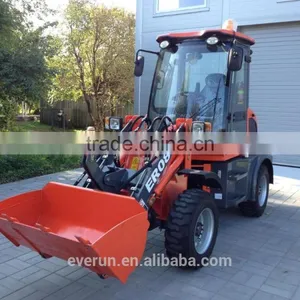 EVERUN Brand ER08 Front End Loader 6500USD With Pallet Forks thumbnail-1