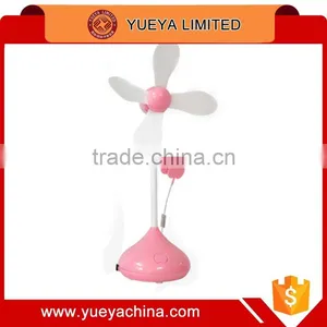 Lovely Clover Mini Fan Cute Battery USB Fan thumbnail-1
