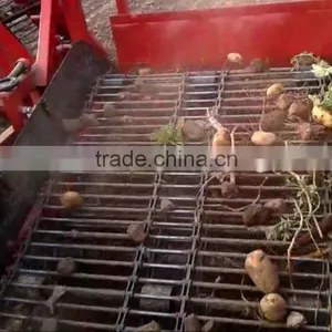 New Design Top Quality Hydraulic Tractor PTO Use Automatic Two Rows Potato Combine Harvester Digger With CE Certification thumbnail-6