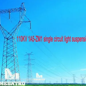 MEGATRO 110KV 1A5 ZM1 Single Circuit Light Suspension Tower thumbnail-4