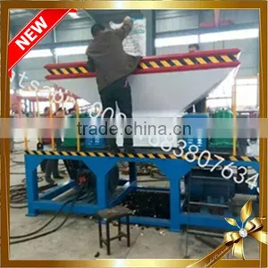 Truck Car Tire Shredder Equipment Manufacturer Plastic Crushing Machines thumbnail-4
