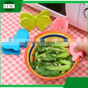 Kitchen Non-stick Silicone Butterfly Bbq Baking Grill Heat Resistant Oven Finger Clip Glove Gloves thumbnail-2