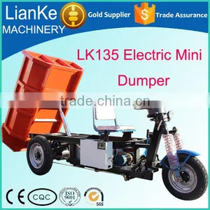 Good Quality Loading 1000kg Mini Site Dumper on Sale,hydraulic Electric Dumper Price thumbnail-3