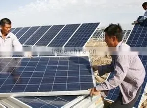 Solar Pumping System Used!275W Mono-Crystalline Solar Modules of Full Power thumbnail-6