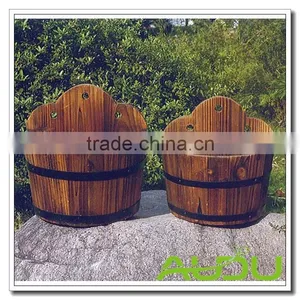 Audu Outdoor Flower Large Plant Box Wooden Plant Pots thumbnail-1