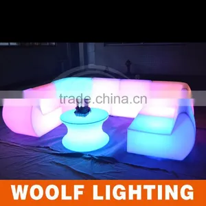 Outdoor Rechargeable LED Modern Leisure Illuminated Patio Furniture thumbnail-2