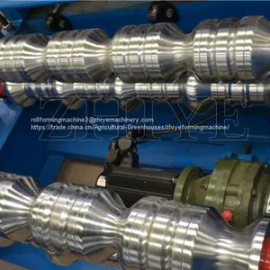 Zhiye High Quality GI Glazed Color Roof Tile Forming Machine thumbnail-2