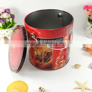 Metal Bucket With Lid thumbnail-1