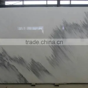 Blue Sky White Marble Top Garden Table thumbnail-5