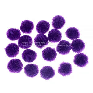 Purple Yarn Kids Crafting Pom thumbnail-1