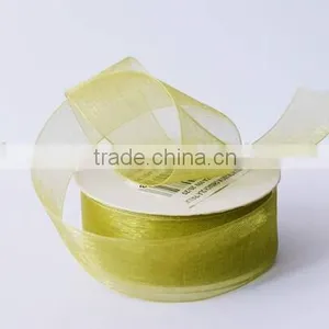 Custom Logo Cheap Polyester Gift Organza Ribbon and Craft thumbnail-4