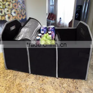 Collapsible Trunk Organizer Removable Car Cooler Bag thumbnail-4