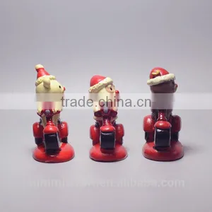 2016 American Christmas Home Crafts Decorations Resin Mini Figurine thumbnail-3