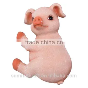 Resin Pig Shaped Funny Toilet Paper Holder Animal thumbnail-5