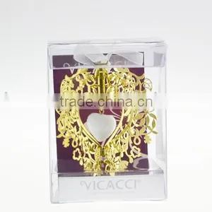 Hot Sale Metal Christmas Snowflake Hanging Ornament Stand With Porcelain Ball Pendant WS331-SS10098B thumbnail-6