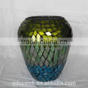 Various Styles Chinese Mosaic Big Decorative Vase thumbnail-2