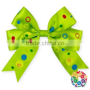Lovely Dots Ribbon Boutique Kids Grosgrain Alligator Clips For Hair Bows/ Halloween Hairbow thumbnail-4