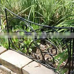 Wrought Iron Metal Garden Fence thumbnail-1