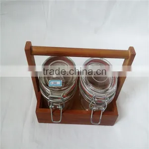 Handmade Wooden Wine Tray thumbnail-3