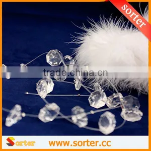 Woman Crystal Glass Necklace thumbnail-1