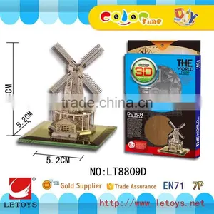 3D Металлическая головоломка Архитектурная головоломка Игра 3D-головоломка известных зданий мира thumbnail-1