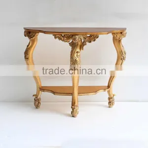 Factory Wholesales Side Console Table With Mirror Set thumbnail-2