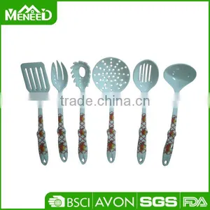 Melamine Daily Used Items, 6pcs Home Meal Dining Utensils With Hole thumbnail-1