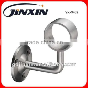 Stainless Steel Round Stair Handrail Bracket thumbnail-1