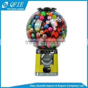 High Quality Small Aluminium Alloy Coin-operated Vending Machines for 32mm Bouncy Ball or 32mm Capsules thumbnail-3