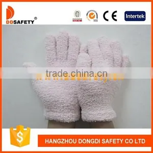 DDSAFETY Wholesale In China Pink Nylon Bath Gloves thumbnail-1