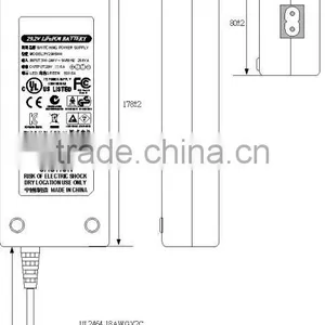 14.6V/29.4V/42V/54.6V/59.4V Li-ion Batteries Charger thumbnail-3