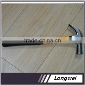 High Quality Small Claw Hammer With Fiber Glass Handle for US Market thumbnail-1