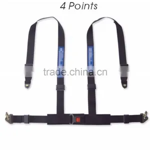 Original Black Colorway Car Safety Belt,racing Seat Belts,FIA Quality Belts, 4 Point Racing Harness Safety Seat Belt thumbnail-1